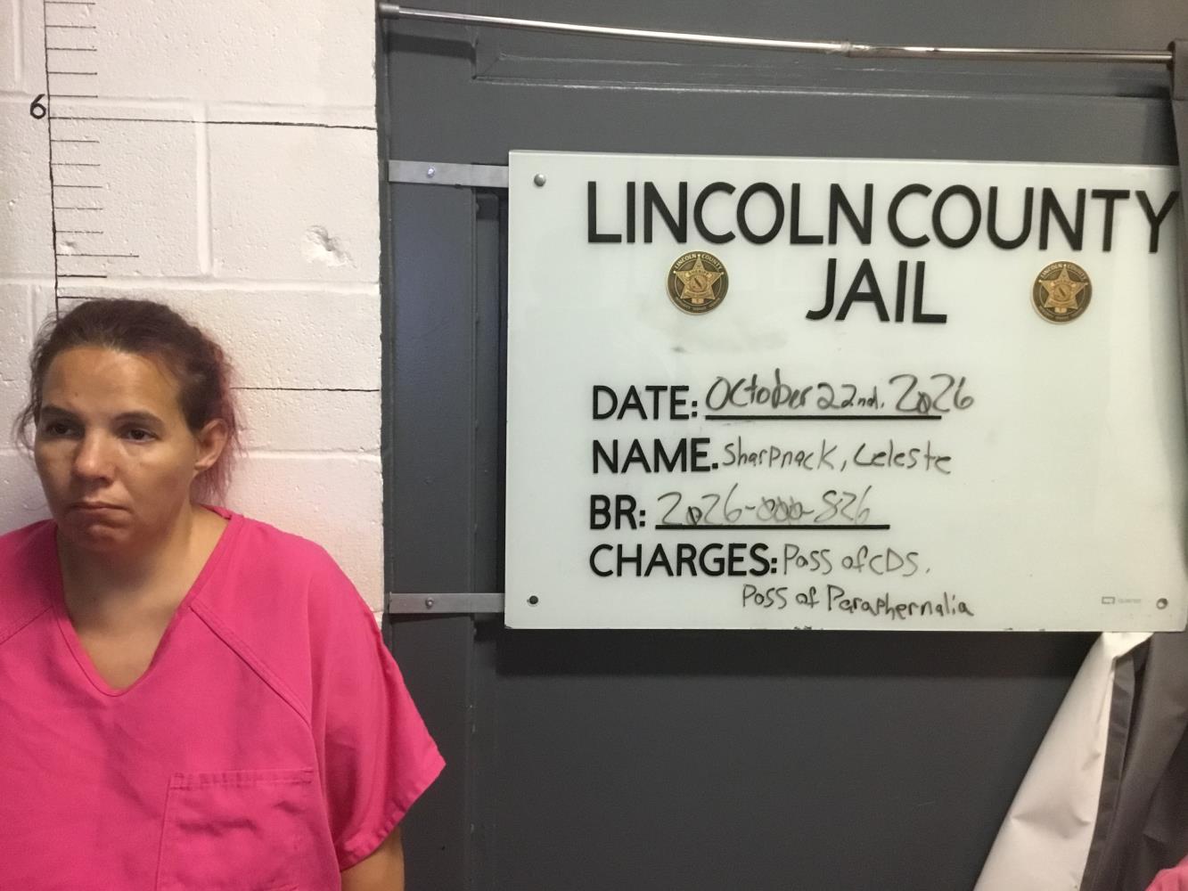Celeste Sharpnack mugshot