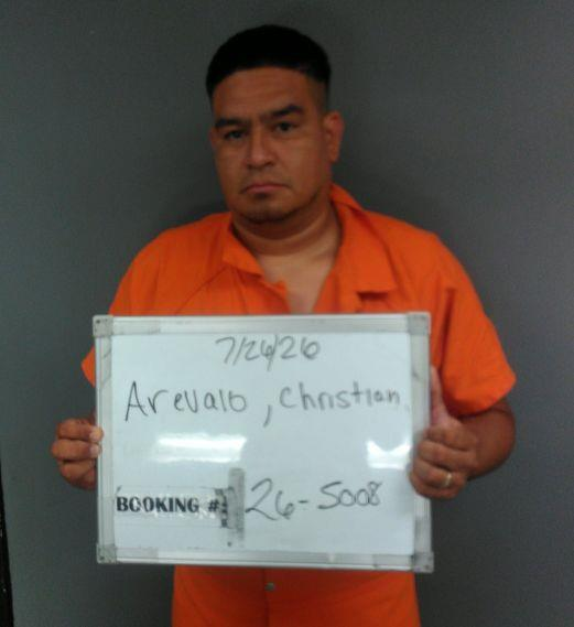 Christian Arevalo mugshot