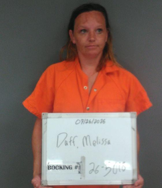 Melissa Duff mugshot